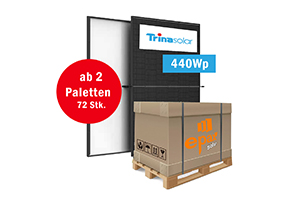 440W TSM-NEG9R.25 Vertex S+, Glas-Glas Fullblack - ab 2 Paletten (72 Stück)