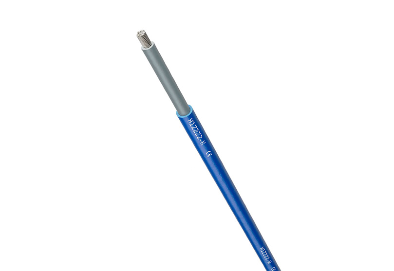 Lappkabel 6mm², blau, H1Z2Z2-K, 500m